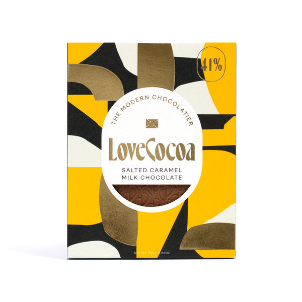 Love Cocoa Milk Chocolate Salted Caramel Bar